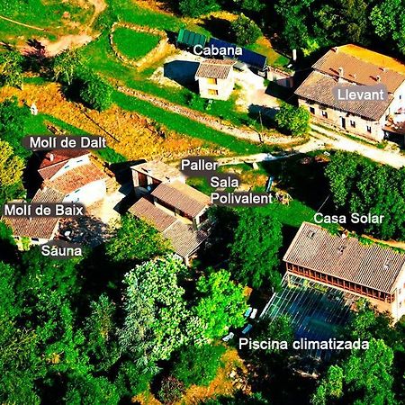 La Cabana Del Moli De La Plana Riudaura Extérieur photo