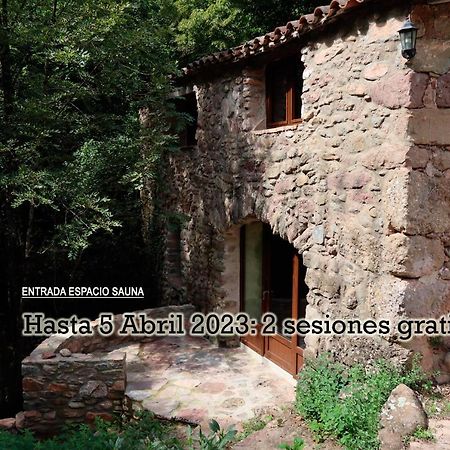 La Cabana Del Moli De La Plana Riudaura Extérieur photo