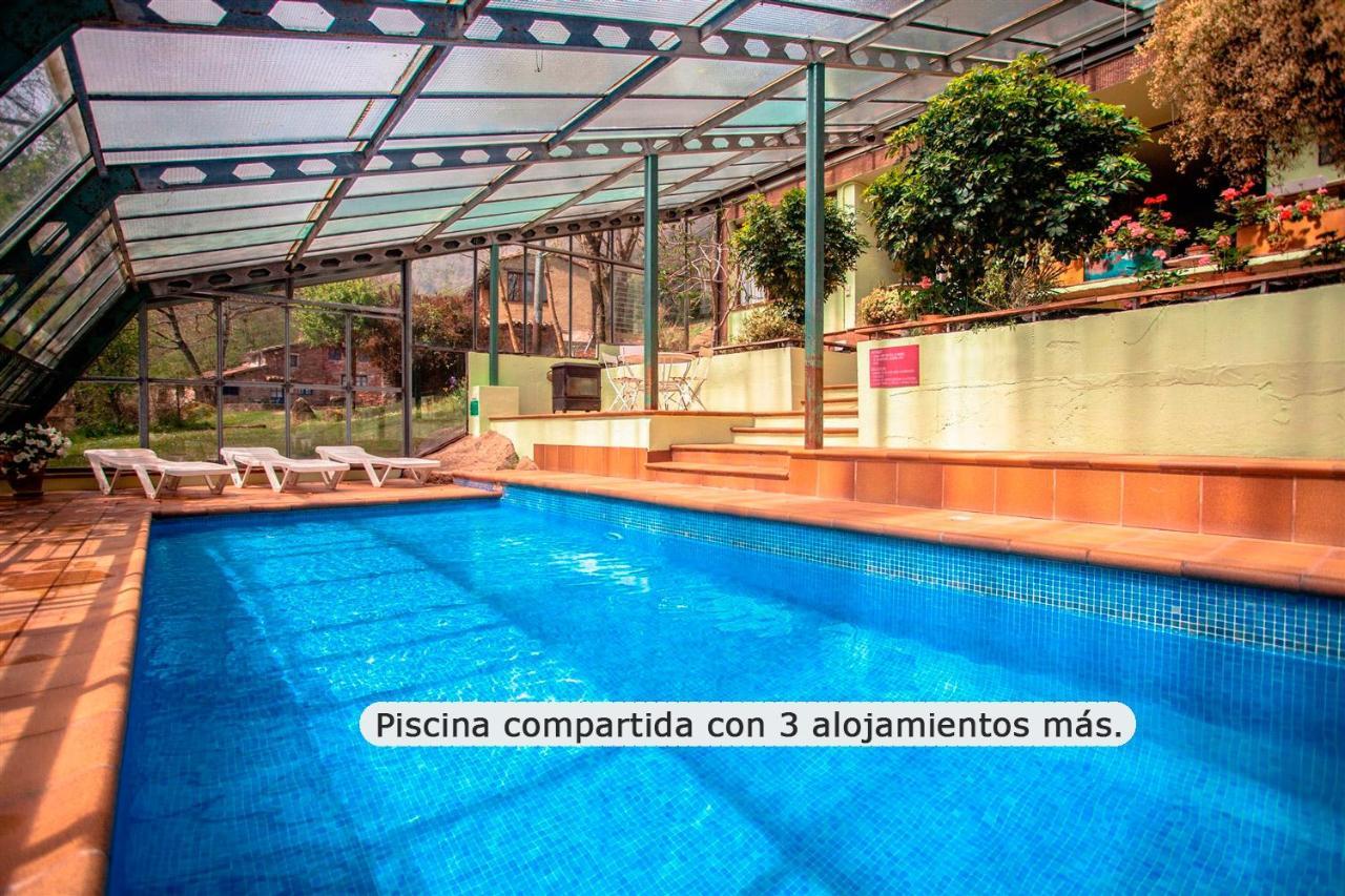 La Cabana Del Moli De La Plana Riudaura Extérieur photo