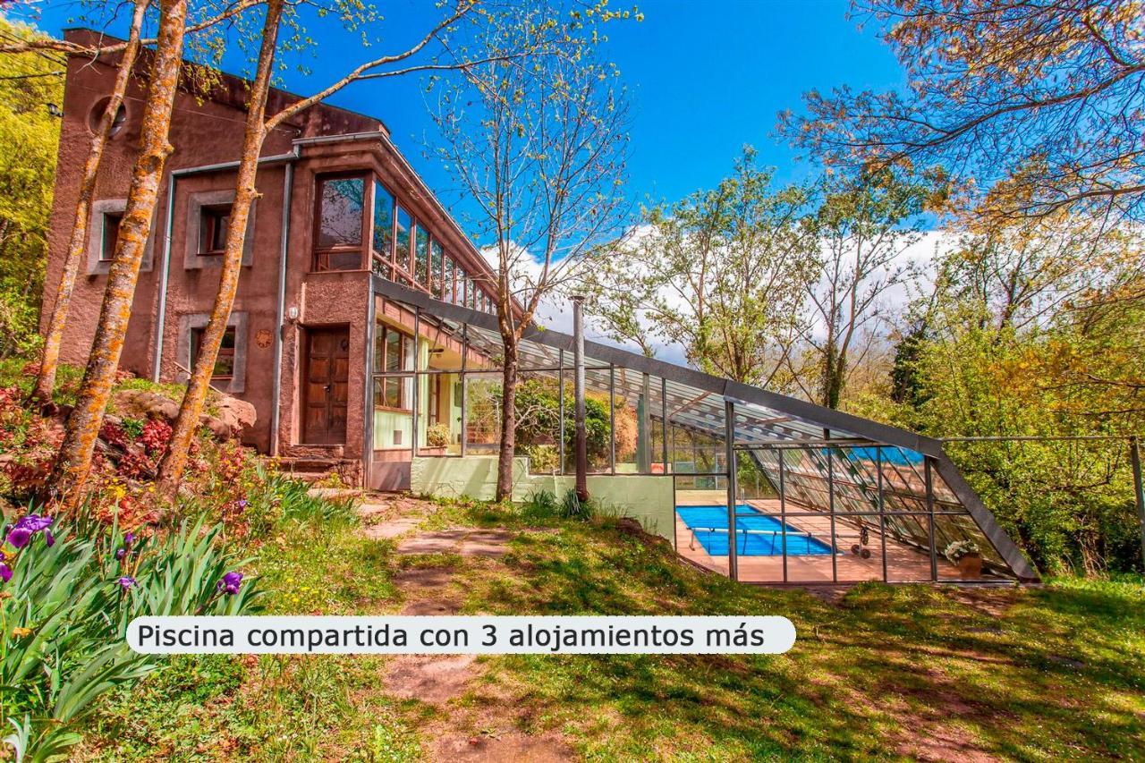 La Cabana Del Moli De La Plana Riudaura Extérieur photo